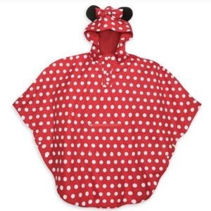 Disney Parks Polka Dot Minnie Mouse Rain Poncho - NWT - XL/XXL